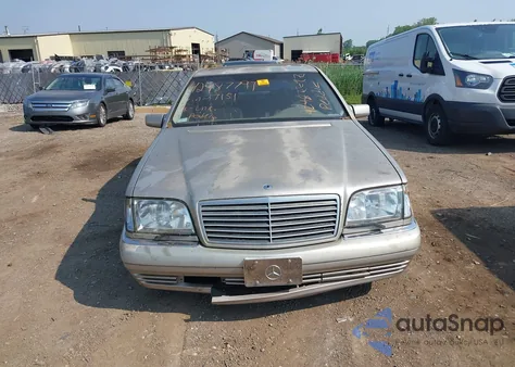 1999 Mercedes-Benz S 600 600 из США, поврежденный, VIN WDBGA57G2XA417151